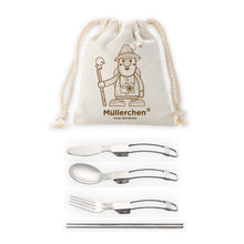 Load image into Gallery viewer, Müllerchen Foldable Cutlery Set
