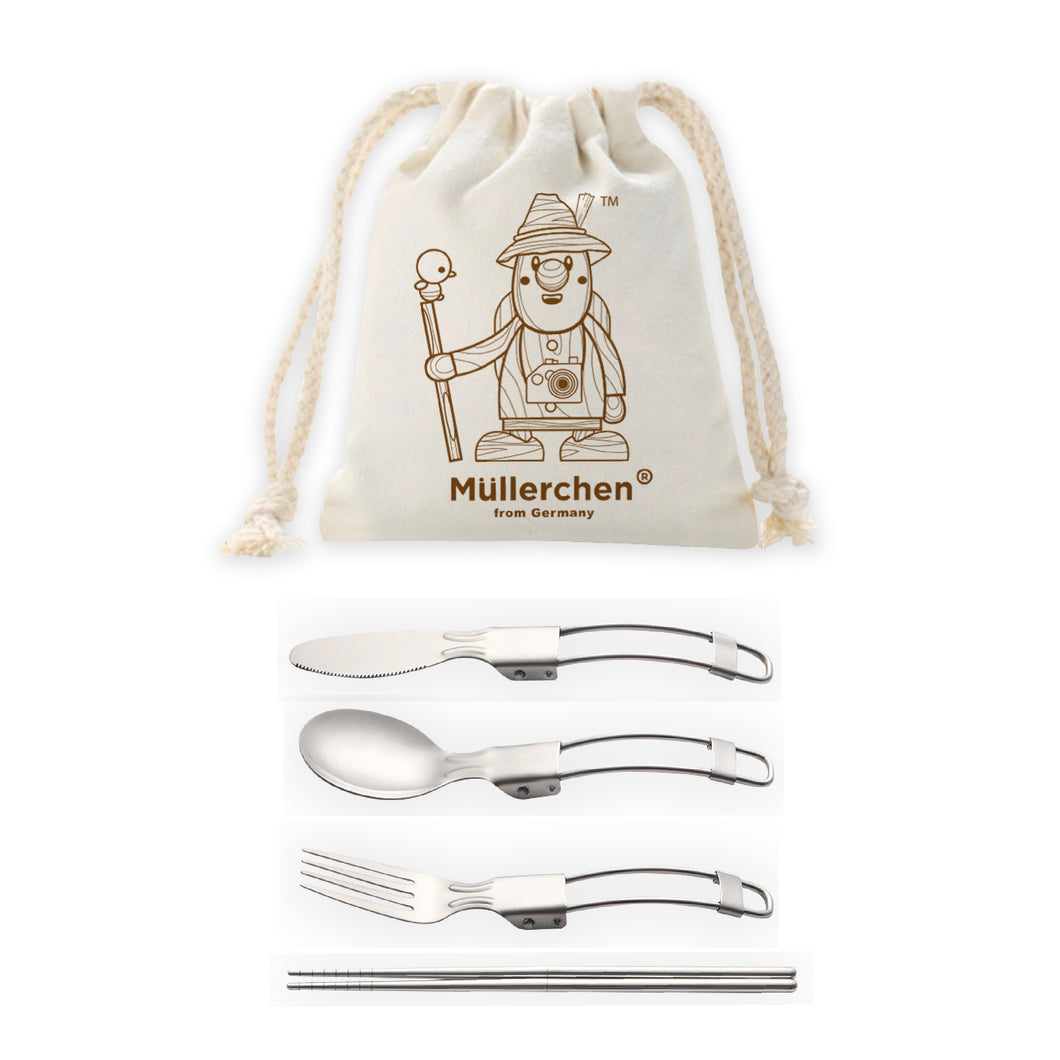 Müllerchen Foldable Cutlery Set