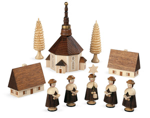 Carolers, Seiffen church