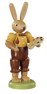 Easter bunny, male painter